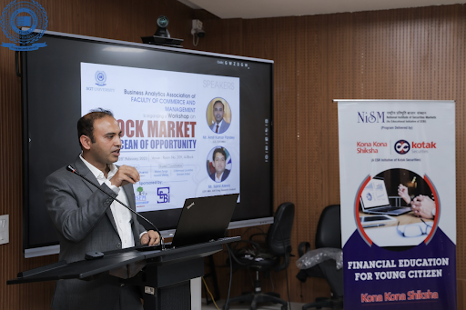 Read more about the article Workshop on Stock Market: An Ocean of Opportunity